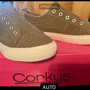 Corkys Slip on Canvas Sneaker